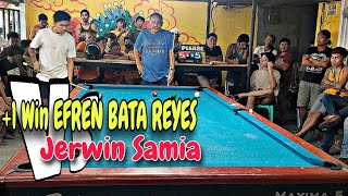 FINAL +1Win EFREN BATA REYES🇵🇭 🆚 🇵🇭JERWIN BURDADO SAMIA RACE 19-20 @19-A tapsilogSportsbAr