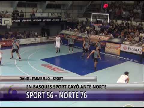 D017 NOTA DANIEL FARABELLO   EN BASQUES SPORT CAYÓ ANTE NORTE
