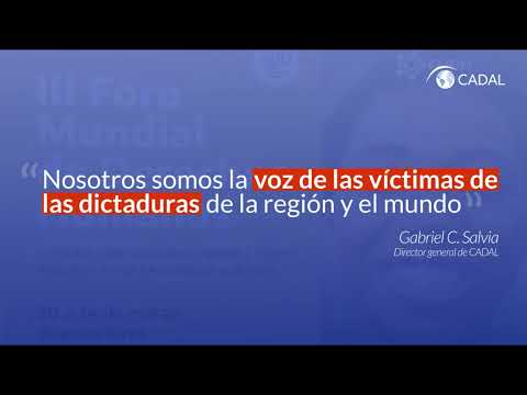 Gabriel Salvia: "Nosotros somos la voz de las víctimas de las dictaduras de la región y el mundo"