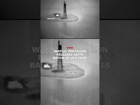 Pentagon releases sixth batch of UFO files