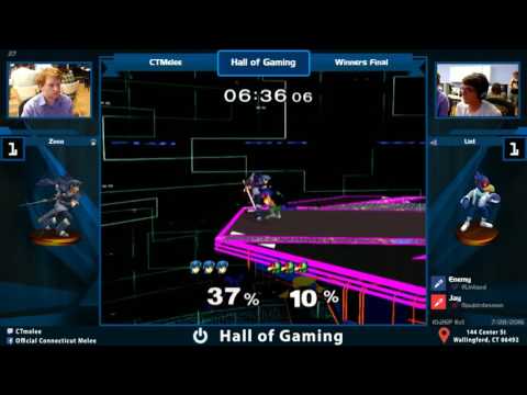 CTmelee #63 - Zoso (Marth) vs.Lint (Falco) - Winner Final SSBM Tournament