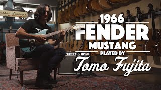 Video thumbnail for 1966 Fender Mustang played by Tomo Fujita by Carter Vintage Guitars