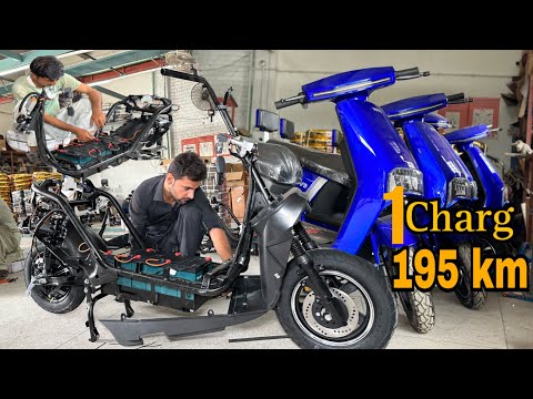 Complete procedure for making a bike that can travel 195 km on a single charge