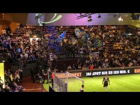 „Die Kurve stets nach vorne geht“ - Stimmung Fans 1.FC Saarbrücken Hallenmasters