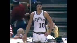 Louie Dampier - Late Career Spurs Highlights (OG Sharpshooter)