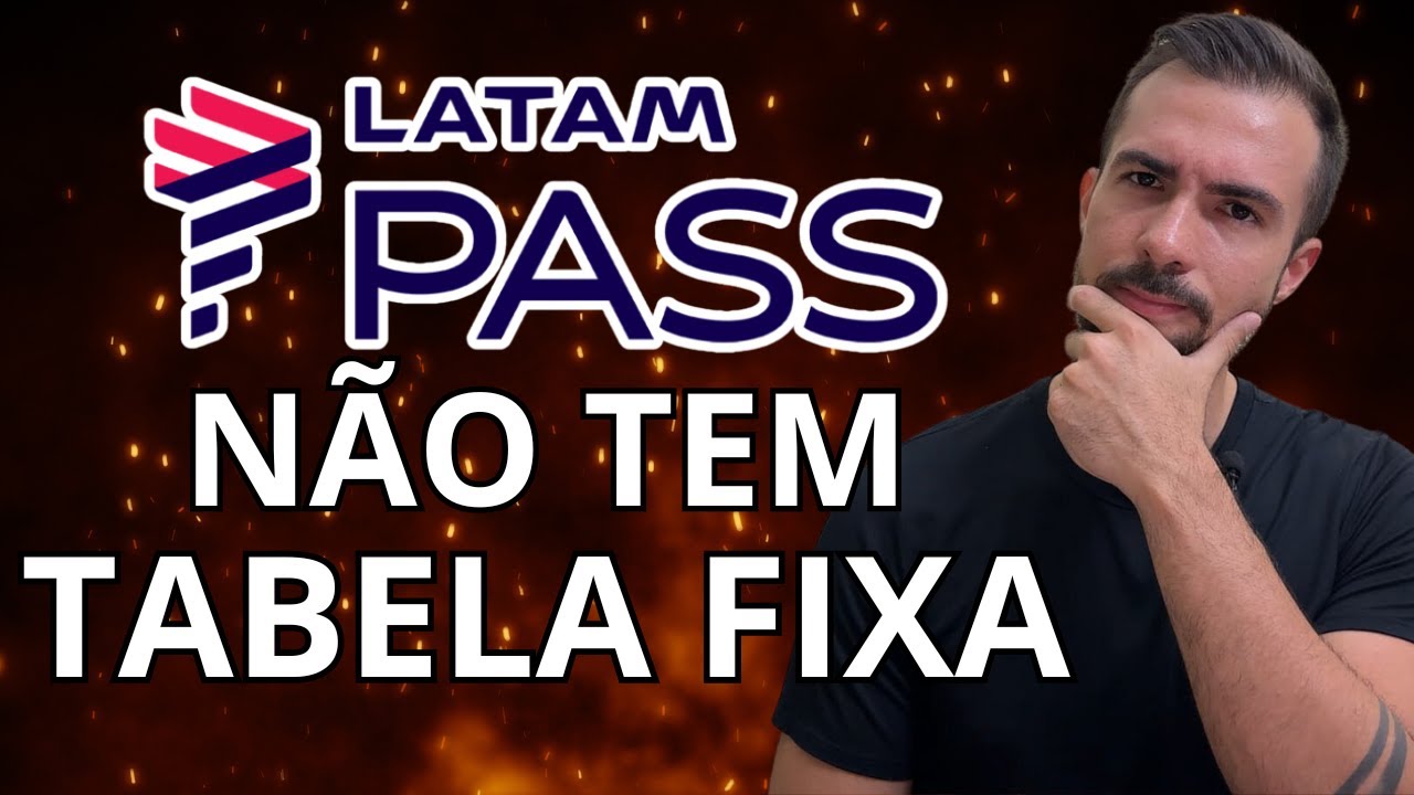 Latam Pass PIORA sua Tabela Fixa... DE NOVO