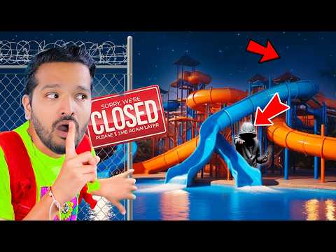 We Got HUNTED by a stranger IN WATERPARK  ! **SHOCKING**