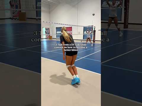 3 tips on how to become a better hitter #volleyball #volleyballtips #volleyballplayer #outsidehitter