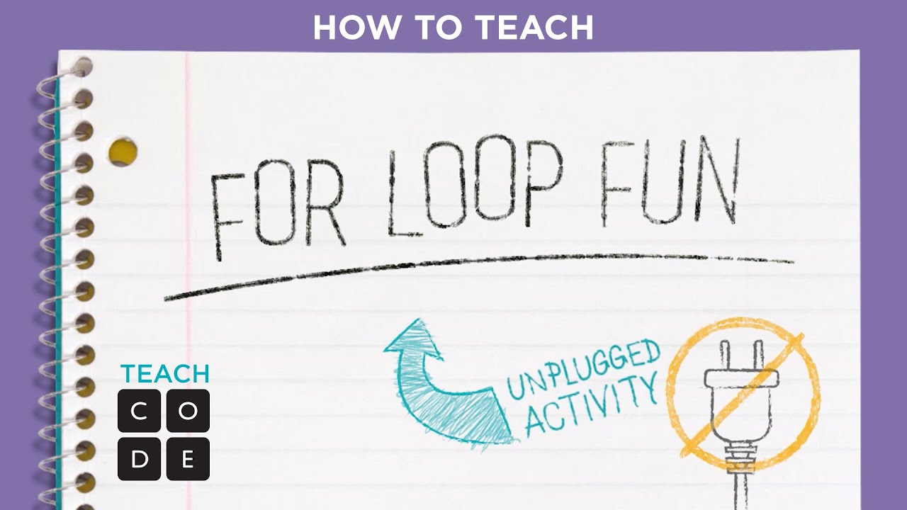 Unplugged Lesson in Action - For Loop Fun