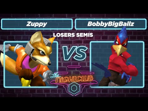 The Nightclub Online 2: Bobby Big Ballz (Falco) vs Zuppy (Fox) - Top 8 Losers Semis SSBM