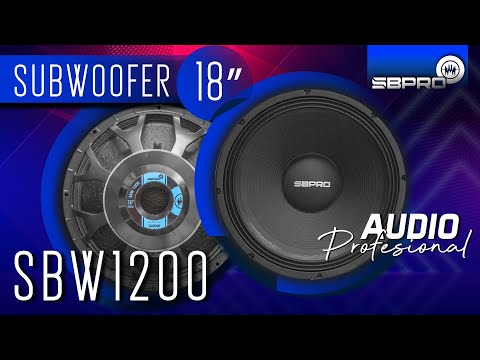 Subwoofer - SBW1200 / SBPRO Audio Profesional
