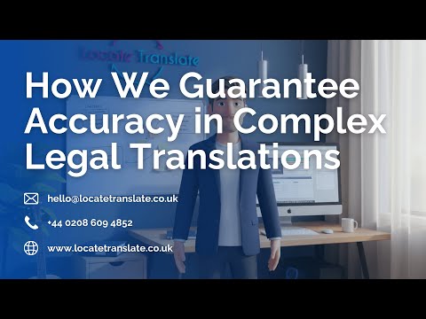 How We Guarantee Accuracy in Complex Legal Translations
