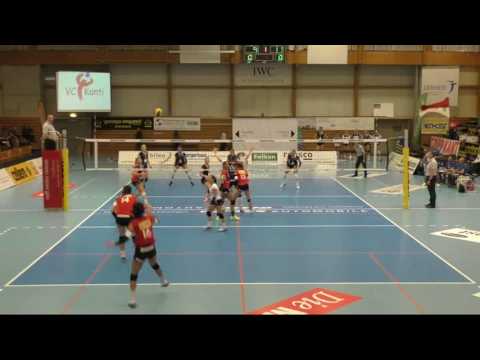 Volley Top Luzern vs VC Kanti Schaffhausen - Taylor Milton (black top scorer jersey)