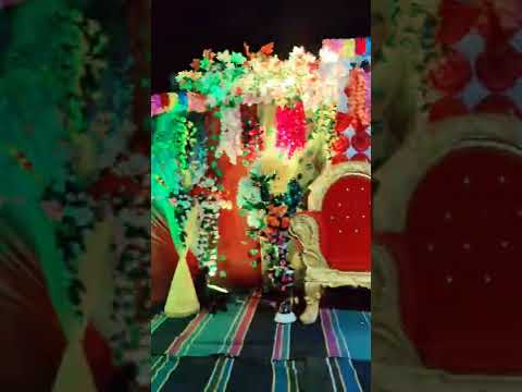 Shiv shakti flower decoration sarwan