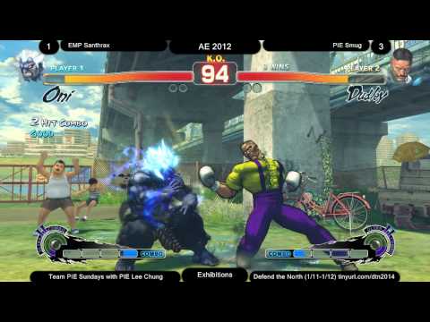 SSF4AE @ Team PIE Sundays - EMP Santhrax (Oni) vs PIE Smug (Dudley)