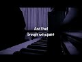 Paint BoyWithUke Piano Cover W Lyrics Sheet Music