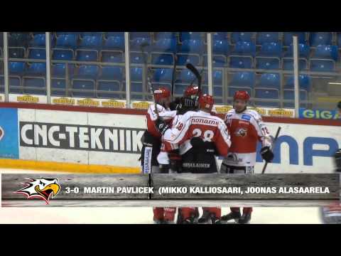 Kooste 12.10.2013 pelattusta A Nuorten SM-Liigan ottelu Sport - Lukko