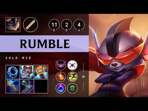 Rumble Mid vs Talon - KR Master Patch 25.S1.3