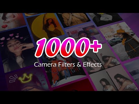 Camera Filters and Effects Video