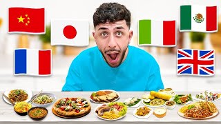 Eating Different Foods from Around the World! 🌍