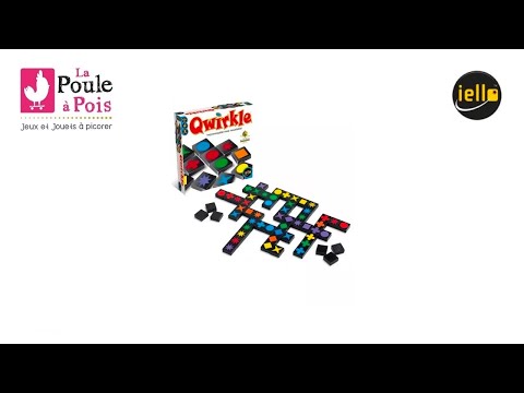 Jeu De Société Qwirkle - Marque Iello - À Partir De 2 Joueurs, Dès 5-7 Ans - Neuf Sous Blister