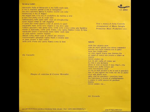 LUISA "LU" COLOMBO - Neon  (1981) [HQ-Audio]