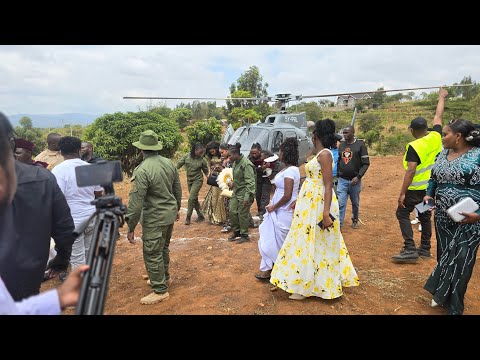 See how prezzo arrived in style at runda ukambani