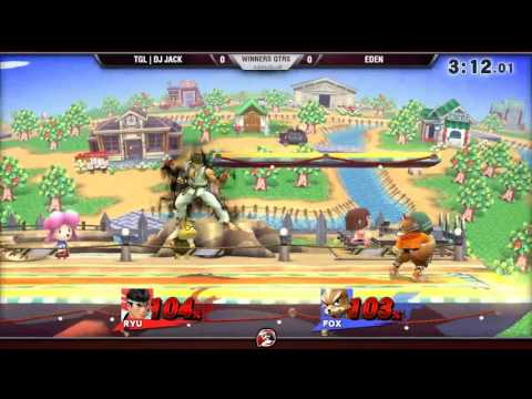 VS Weekly 6/2/16 - Winners Qtrs - DJ Jack (Ryu) vs. Eden (Fox) - Smash 4