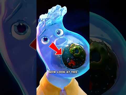 Pixar's HIDDEN continent revealed! Elemental facts! #movie #shorts