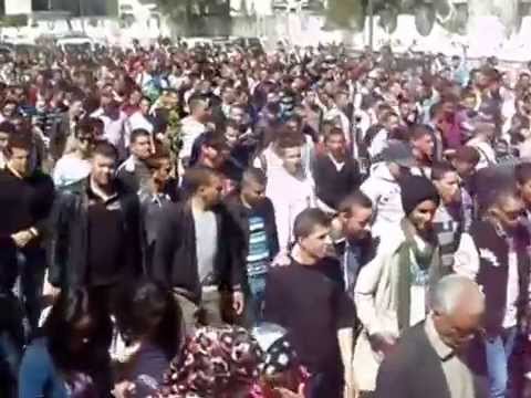 مسيرة طلابية ببجاية ضد العهدة الرابعة