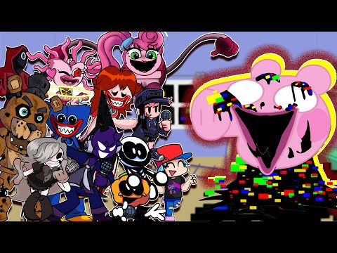 Discovery Glitch Remix - Peppa Pig V2.0 - But Different Characters Sing It🎵(Come & Learn with Pibby)