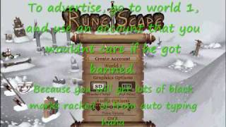 How to Auto Type in runescape, How to Advertise In Runescape Makesomecoin