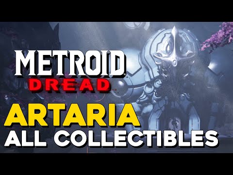 Metroid Dread Artaria All Collectible Locations (100% Items) (All Missile Tanks, Energy Tanks...)