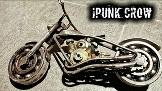 Download lagu cara membuat miniatur motor Harley Davidson dari besi bekas mp3