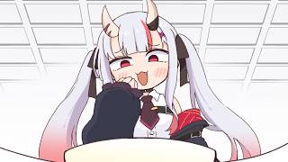 【手描き】ぺこらの“汚ねえ鍋”を見たホロメン達の反応【兎田ぺこら/百鬼あやめ/猫又おかゆ/風真いろは/ホロライブ/切り抜き漫画】