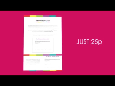 JewelleryMaker LIVE 29/10/2018 6pm-10pm