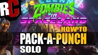 Call of Duty Infinite Warfare Zombies - Pack-a-Punch room In Spaceland (How to unlock Pack a Punch)