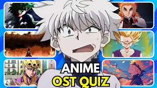 Download lagu ANIME OST QUIZ🔥 - 50 Ost [VERY EASY - VERY HARD] mp3