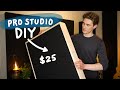 How To Make Your Own Acoustic Panels DIY Professional Acoustic Treatment For Home Studio