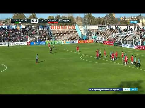 Villa Mitre 1 - 2 Central Córdoba – Goles – Copa Argentina 2019 Octavos de Final