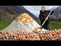 Ultimate Giant Cheese Lasagna In The Mountains