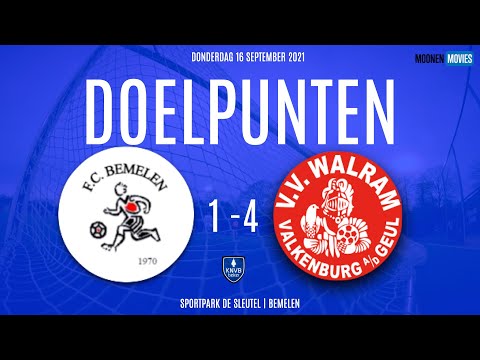Doelpunten FC Bemelen Walram 16-09-2021