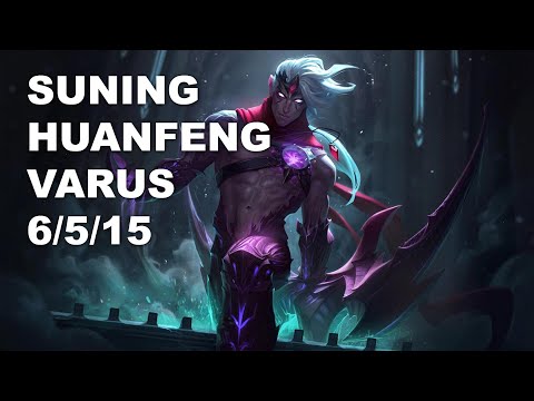 Suning huanfeng Bot Varus vs Xayah - KR Challenger Rank Game