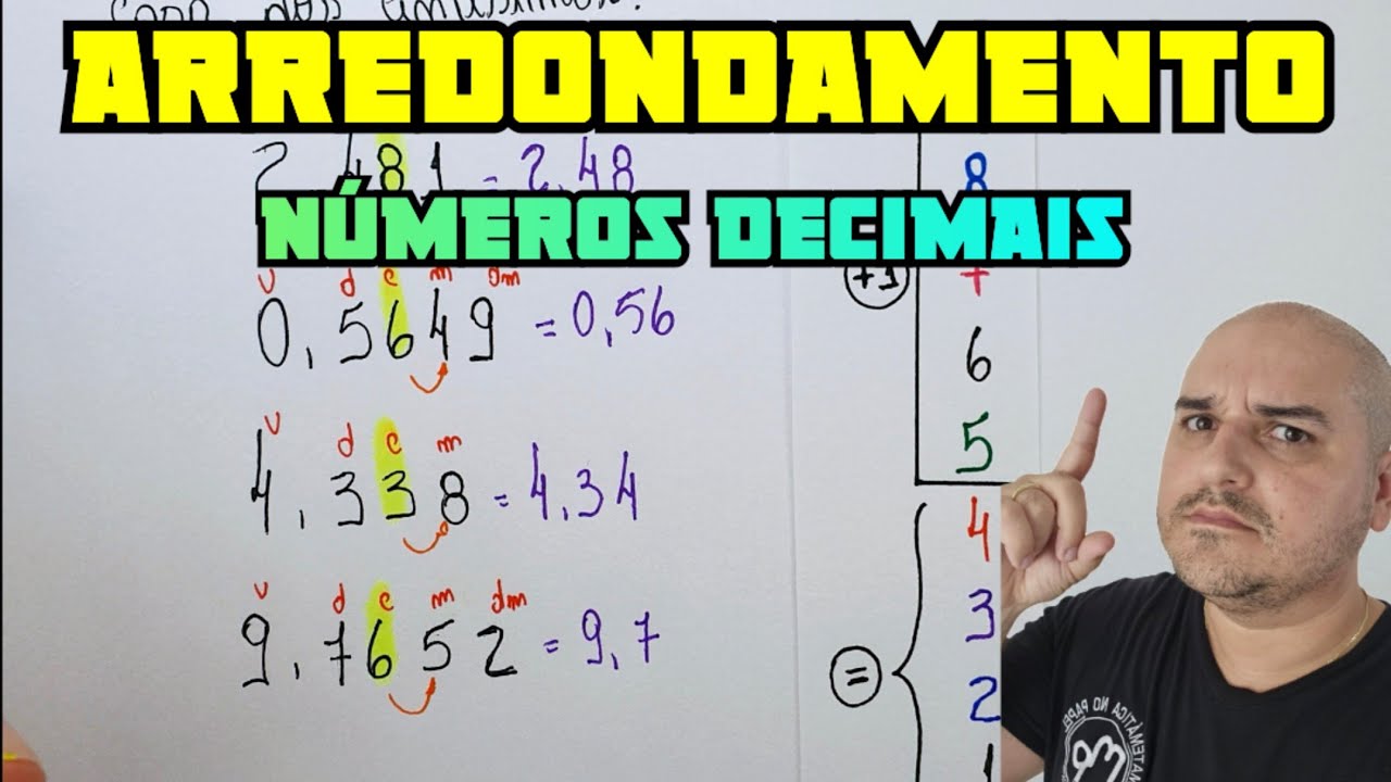ARREDONDAMENTO DE NÚMEROS DECIMAIS