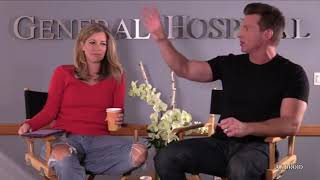 GH JASON CARLY INTERVIEW Steve Burton Laura Wright Sonny Sam General Hospital Preview Promo 11-9-17