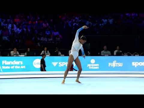 ANDERS Caleigh (RSA)_2023 Artistic Worlds, Antwerp (BEL)_Qualifications_Floor Exercise