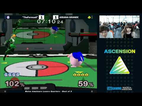 Ascension VII Melee Amateurs Losers Quarters - SableGuy (Jigglypuff) vs ARIANA GRANDE (Sheik)