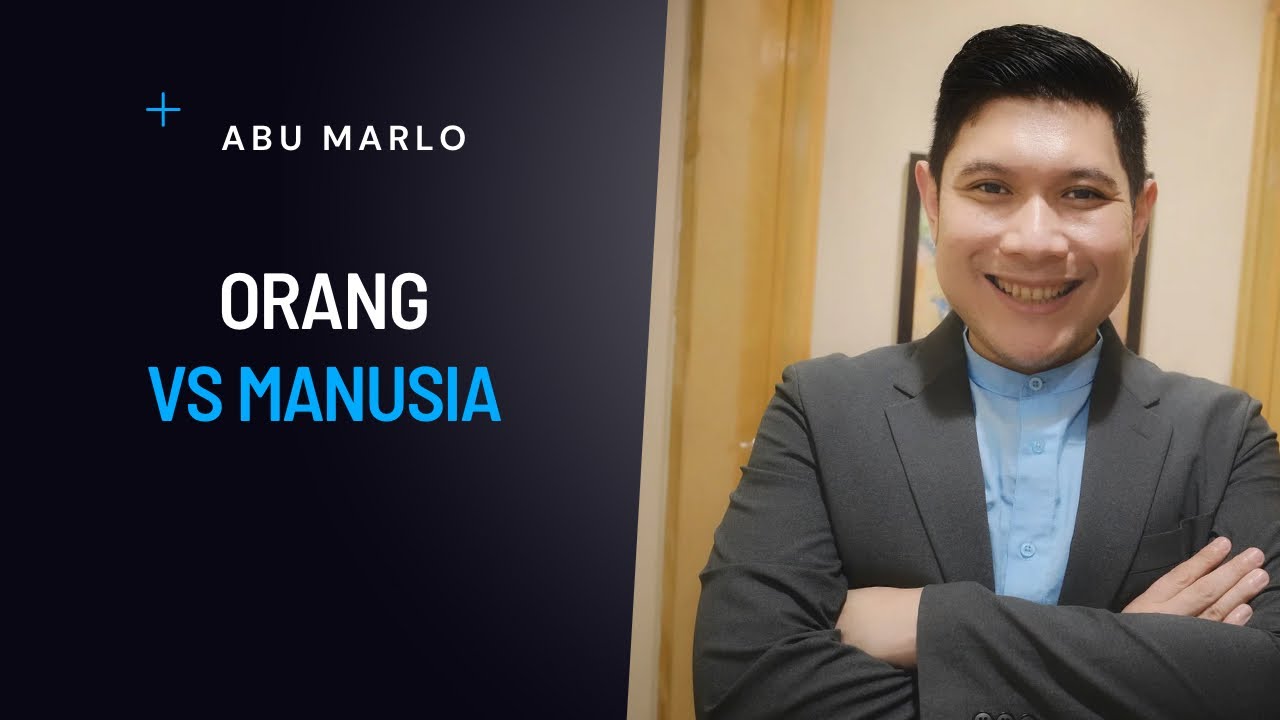 Kajian ITB 74 : Menelaah Diri (Orang vs Manusia)