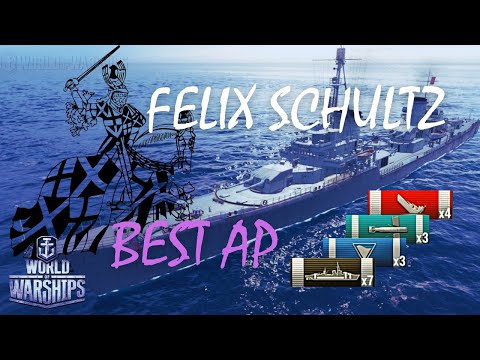 World Of Warships German Destroyer Felix Schultz WoWs (Dangerous) #wows #worldofwarships #gaming