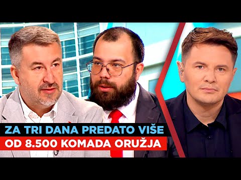 Za tri dana predato više od 8.500 komada oružja | Darko Obradović i Duško Vukajlović | URANAK1
